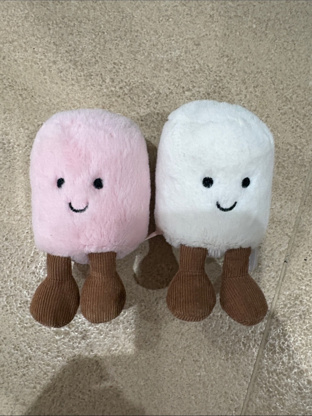 Jellycat marshmallow duo